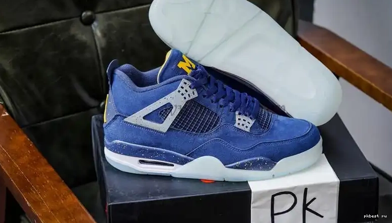 READY TO (PE) Jordan GOD SHIP Retro Gators MATERIALS 4 RETAIL Florida PK 0603